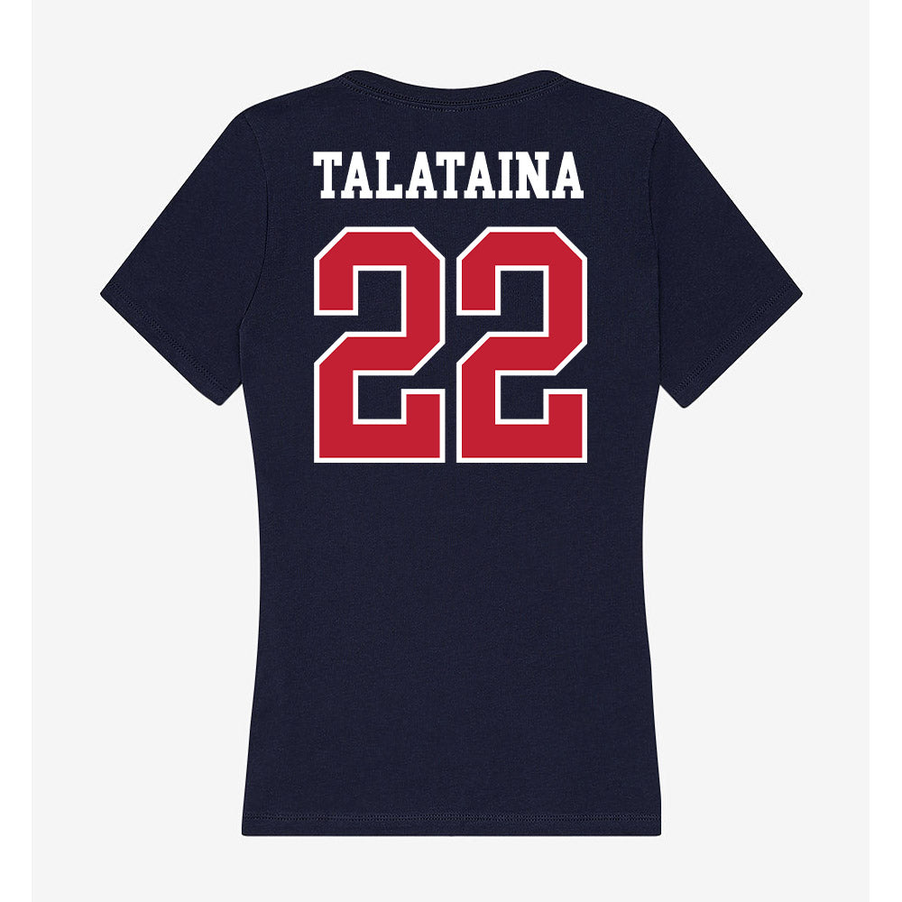 Arizona - NCAA Softball : Sinalei Talataina - Classic Shersey Women's V-Neck T-Shirt-1