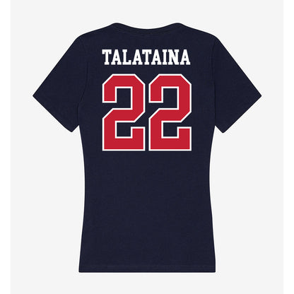 Arizona - NCAA Softball : Sinalei Talataina - Classic Shersey Women's V-Neck T-Shirt-1