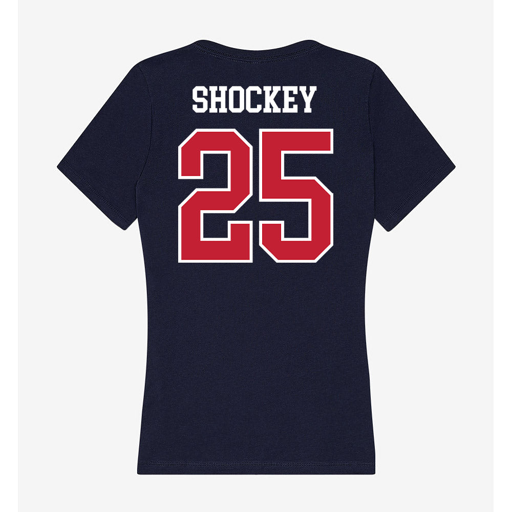 Arizona - NCAA Softball : Regan Shockey - Classic Shersey Women's V-Neck T-Shirt-1