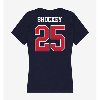 Arizona - NCAA Softball : Regan Shockey - Classic Shersey Women's V-Neck T-Shirt-1