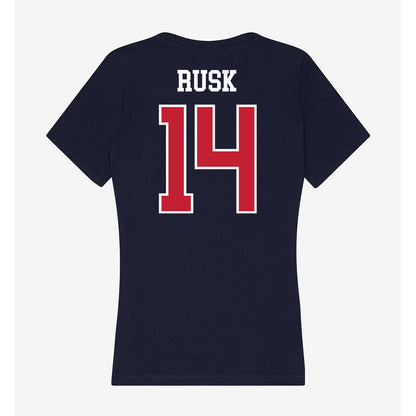 Arizona - NCAA Football : Cole Rusk - Classic Shersey Women's V-Neck T-Shirt-1