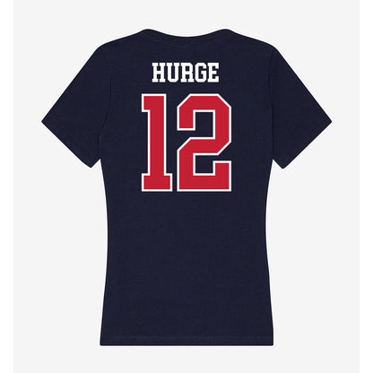 Arizona - NCAA Women's Soccer : Aranda Hurge - Classic Shersey Women's V-Neck T-Shirt-1