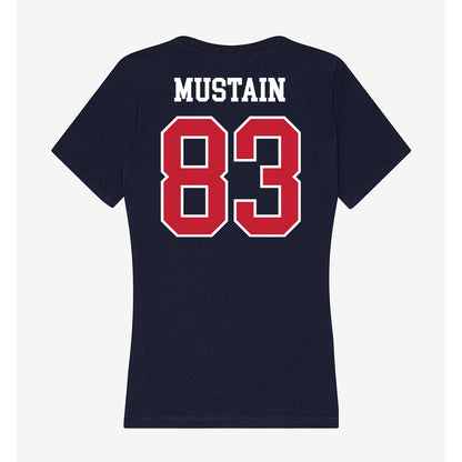 Arizona - NCAA Football : Tyler Mustain - Classic Shersey Women's V-Neck T-Shirt-1