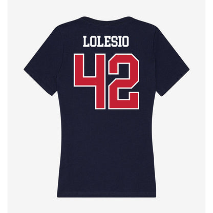 Arizona - NCAA Football : Dominic Lolesio - Classic Shersey Women's V-Neck T-Shirt-1