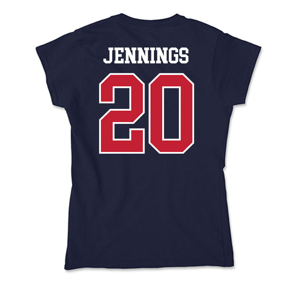 Arizona - NCAA Softball : Tele Jennings - Classic Shersey Soft Style Women’s T-Shirt-1