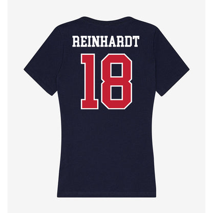 Arizona - NCAA Women's Soccer : Whitney Reinhardt - Classic Shersey Women's V-Neck T-Shirt-1