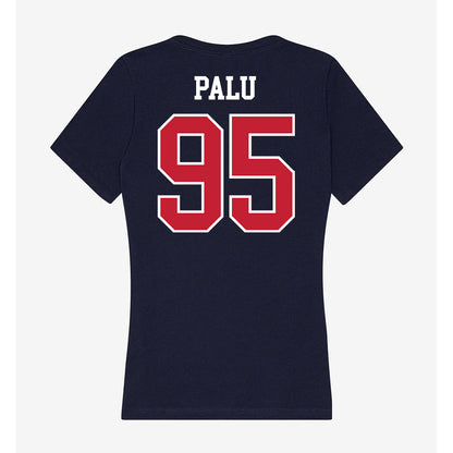 Arizona - NCAA Football : Leroy Palu - Classic Shersey Women's V-Neck T-Shirt-1