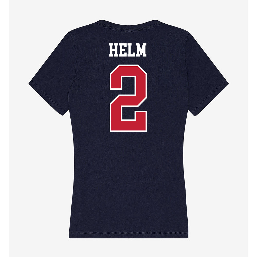 Arizona - NCAA Beach Volleyball : kylie helm - Classic Shersey Women's V-Neck T-Shirt-1