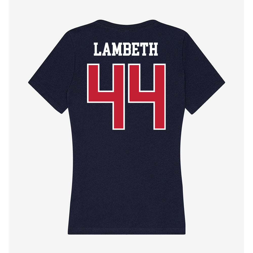 Arizona - NCAA Beach Volleyball : Katie Lambeth - Classic Shersey Women's V-Neck T-Shirt-1