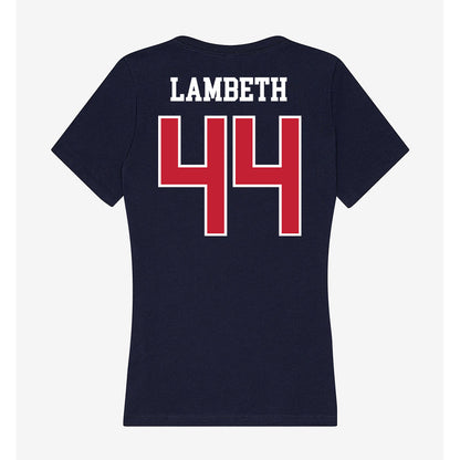 Arizona - NCAA Beach Volleyball : Katie Lambeth - Classic Shersey Women's V-Neck T-Shirt-1