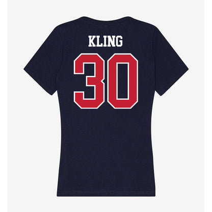Arizona - NCAA Baseball : Corey Kling - Classic Shersey Women's V-Neck T-Shirt-1