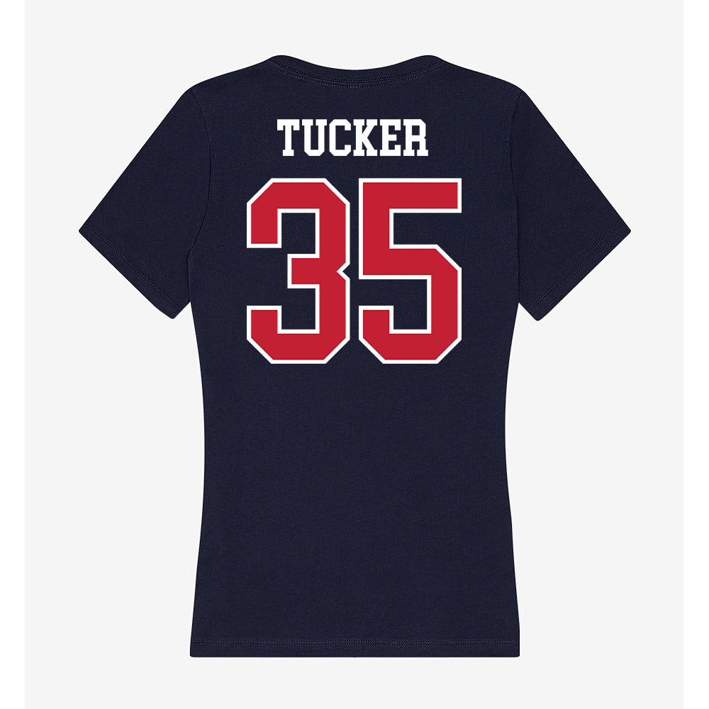 Arizona - NCAA Women's Volleyball : Journey Tucker - Classic Shersey Women's V-Neck T-Shirt-1
