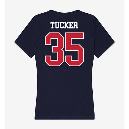 Arizona - NCAA Women's Volleyball : Journey Tucker - Classic Shersey Women's V-Neck T-Shirt-1