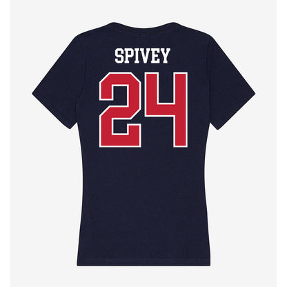 Arizona - NCAA Football : Kingston Spivey - Classic Shersey Women's V-Neck T-Shirt-1