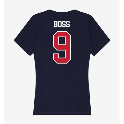 Arizona - NCAA Football : Tyrese Boss - Classic Shersey Women's V-Neck T-Shirt-1