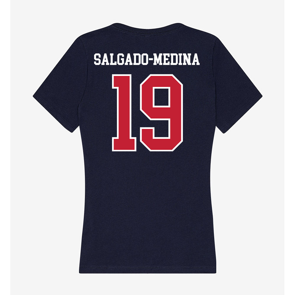 Arizona - NCAA Football : Michael Salgado-Medina - Classic Shersey Women's V-Neck T-Shirt-1