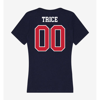 Arizona - NCAA Softball : Sereniti Trice - Classic Shersey Women's V-Neck T-Shirt-1