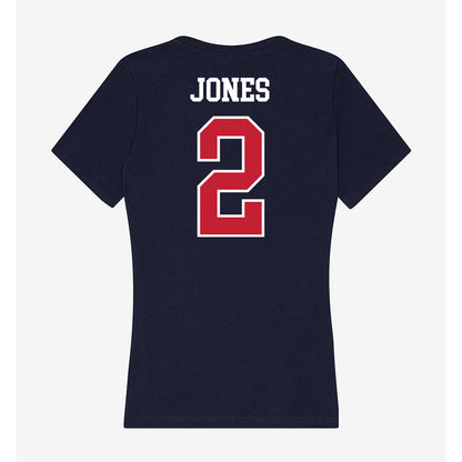 Arizona - NCAA Women's Volleyball : Renee Jones - Classic Shersey Women's V-Neck T-Shirt-1