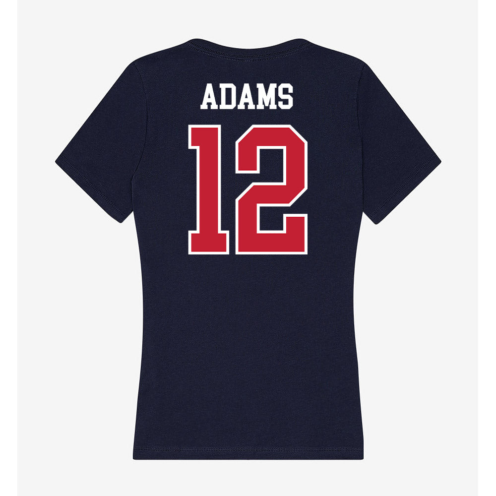 Arizona - NCAA Softball : Jalen Adams - Classic Shersey Women's V-Neck T-Shirt-1