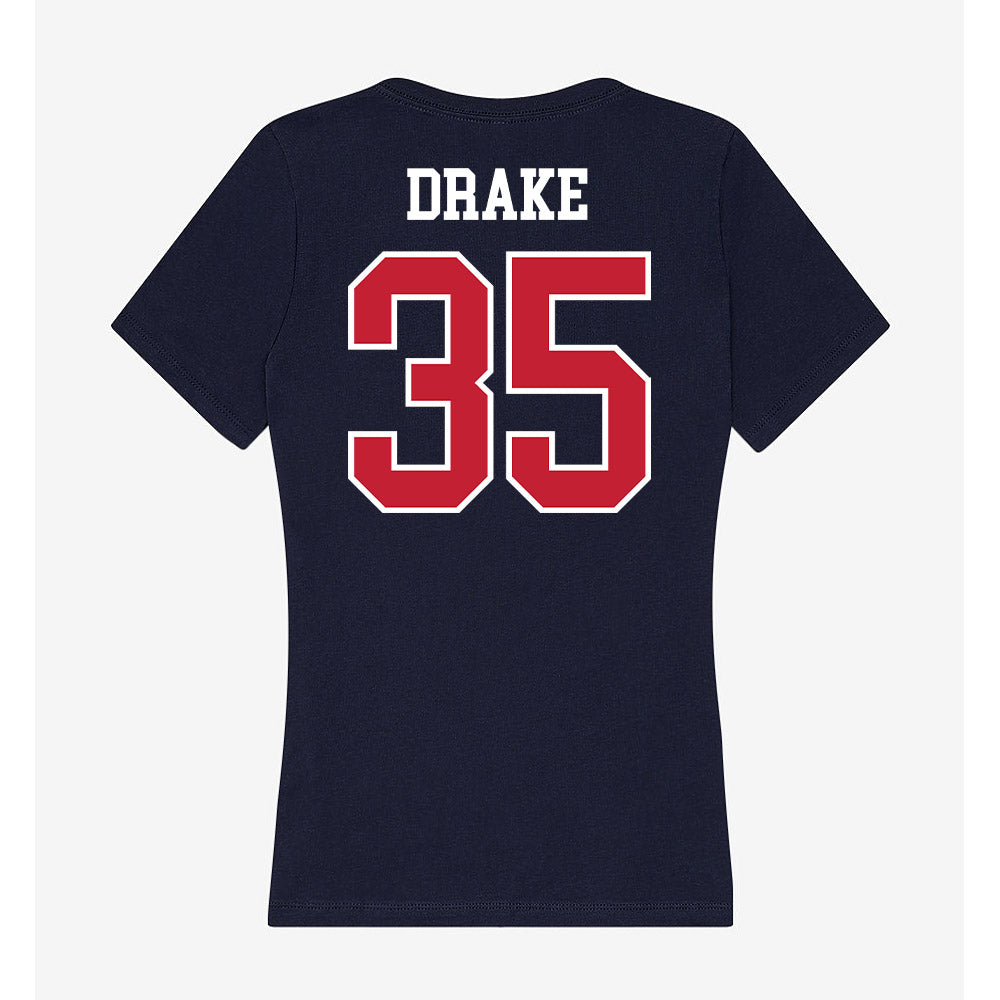 Arizona - NCAA Baseball : JT Drake - Classic Shersey Women's V-Neck T-Shirt-1