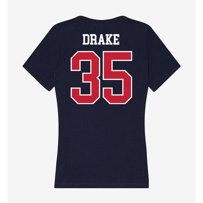 Arizona - NCAA Baseball : JT Drake - Classic Shersey Women's V-Neck T-Shirt-1