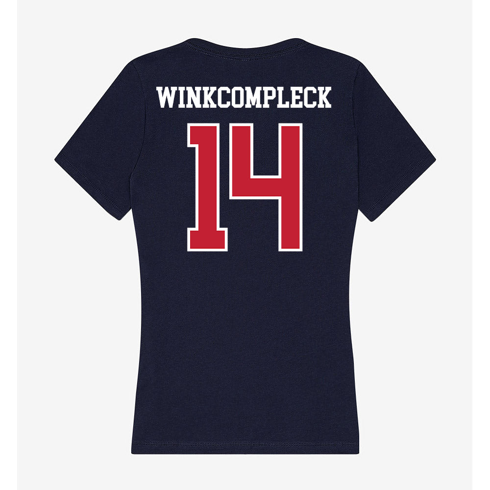 Arizona - NCAA Beach Volleyball : Reece Winkcompleck - Classic Shersey Women's V-Neck T-Shirt-1