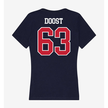 Arizona - NCAA Football : Alexander Doost - Classic Shersey Women's V-Neck T-Shirt-1