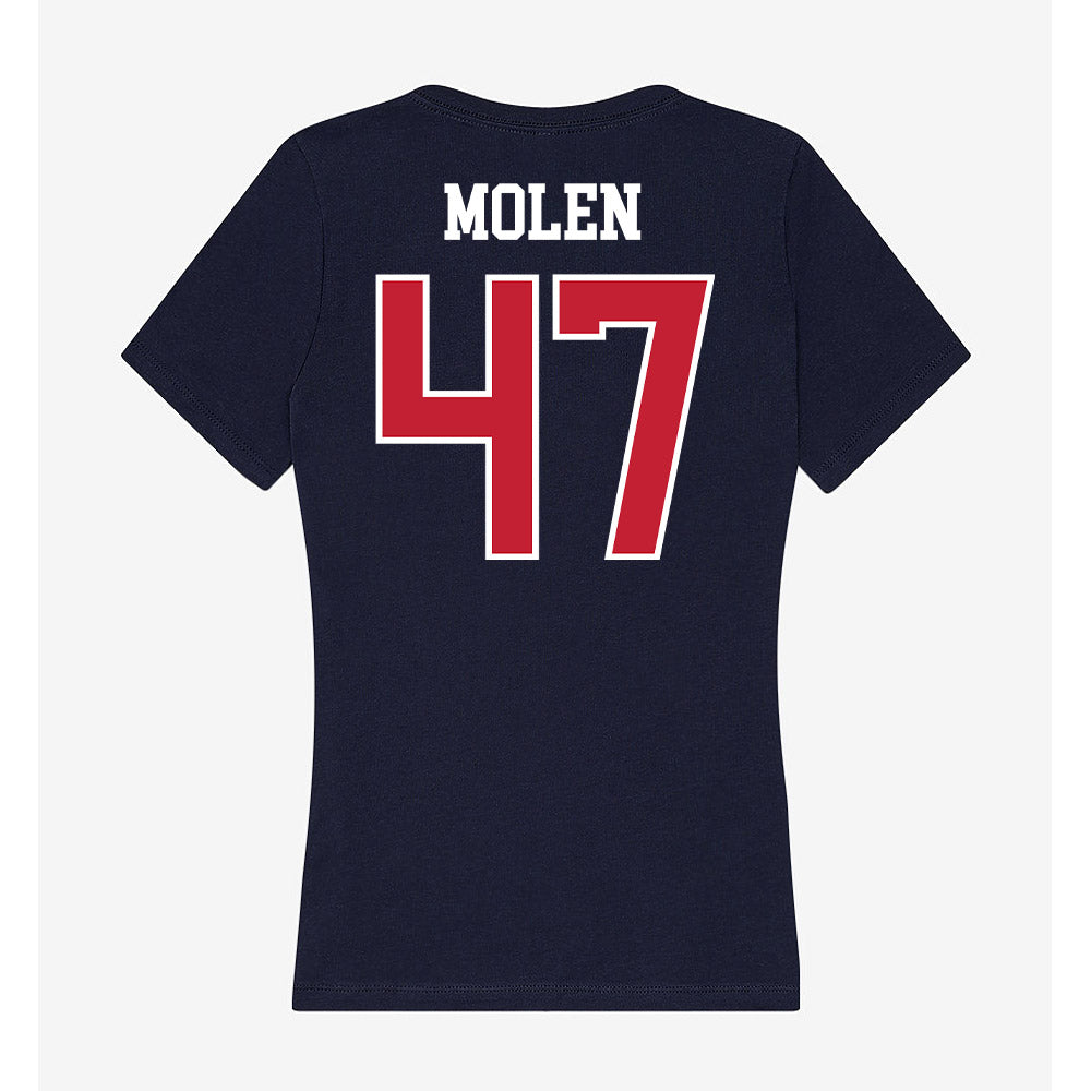 Arizona - NCAA Football : Broden Molen - Classic Shersey Women's V-Neck T-Shirt-1