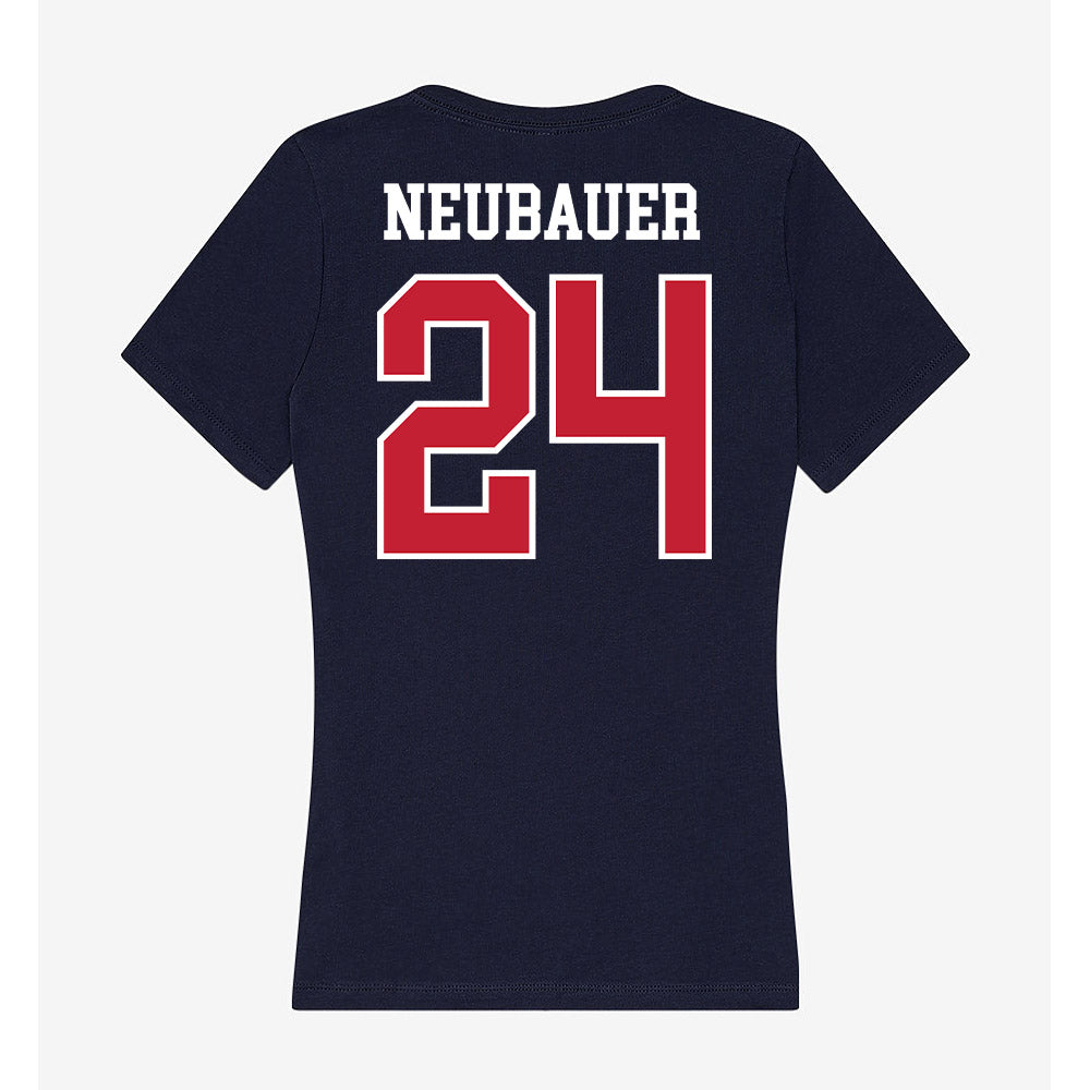 Arizona - NCAA Beach Volleyball : Ella Neubauer - Classic Shersey Women's V-Neck T-Shirt-1