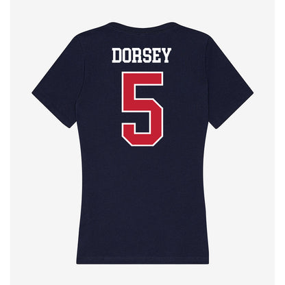 Arizona - NCAA Women's Soccer : Trinity Dorsey - Classic Shersey Women's V-Neck T-Shirt-1