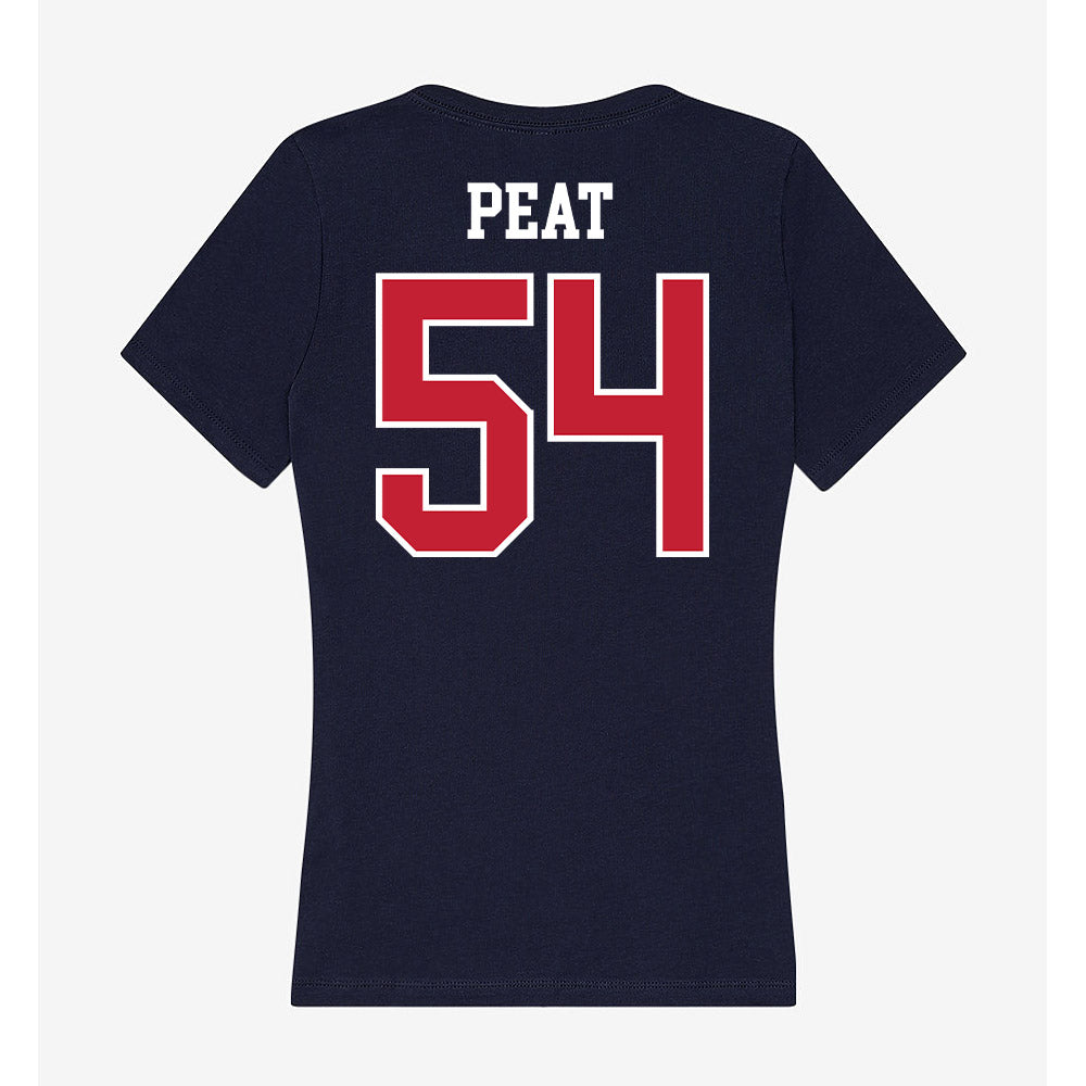 Arizona - NCAA Football : Keona Peat - Classic Shersey Women's V-Neck T-Shirt-1