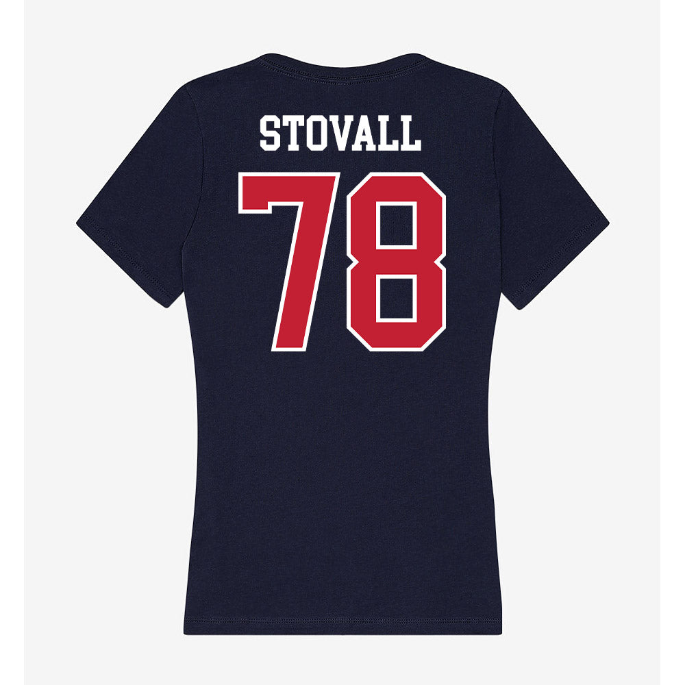 Arizona - NCAA Football : Grayson Stovall - Classic Shersey Women's V-Neck T-Shirt-1