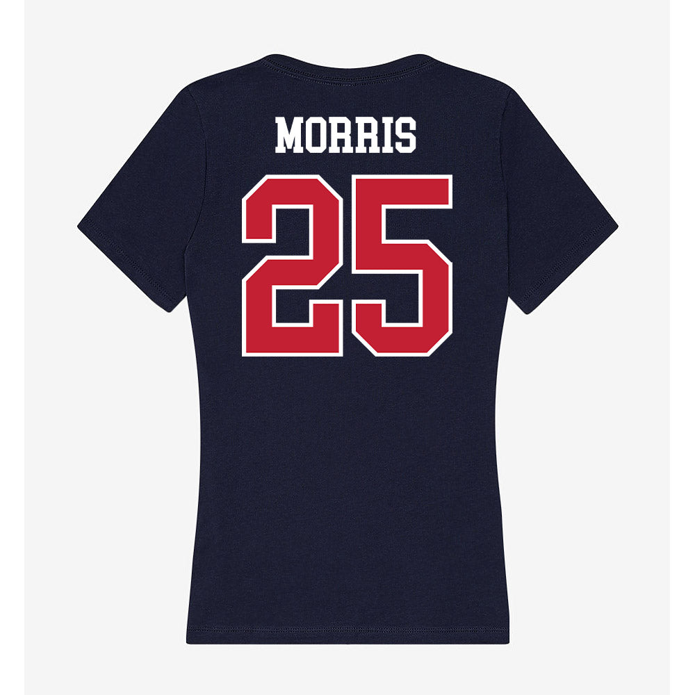 Arizona - NCAA Women's Basketball : Aliyahna Morris - Classic Shersey Women's V-Neck T-Shirt-1