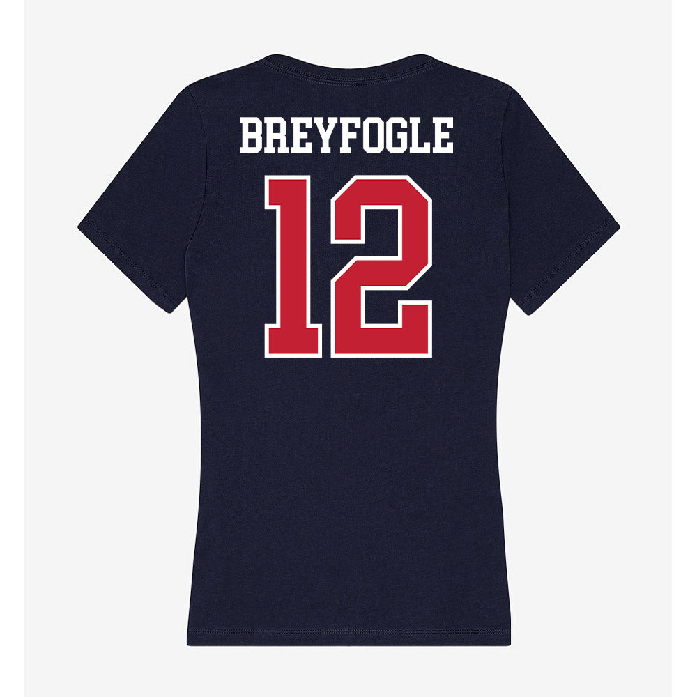 Arizona - NCAA Baseball : Easton Breyfogle - Classic Shersey Women's V-Neck T-Shirt-1