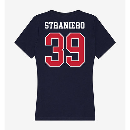Arizona - NCAA Baseball : Nolan Straniero - Classic Shersey Women's V-Neck T-Shirt-1