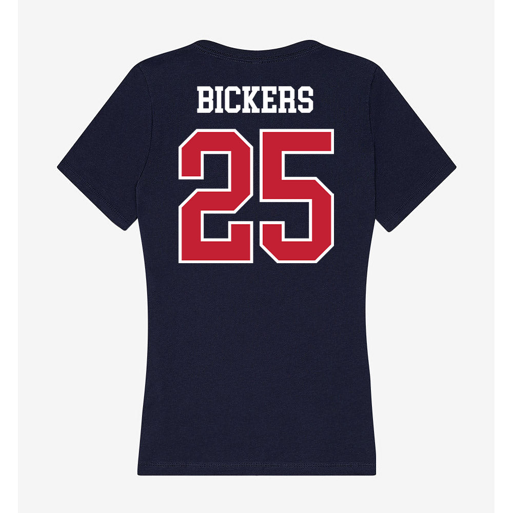 Arizona - NCAA Baseball : Tyler Bickers - Classic Shersey Women's V-Neck T-Shirt-1