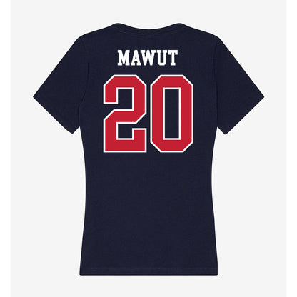 Arizona - NCAA Men's Basketball : Mabil Mawut - Classic Shersey Women's V-Neck T-Shirt-1