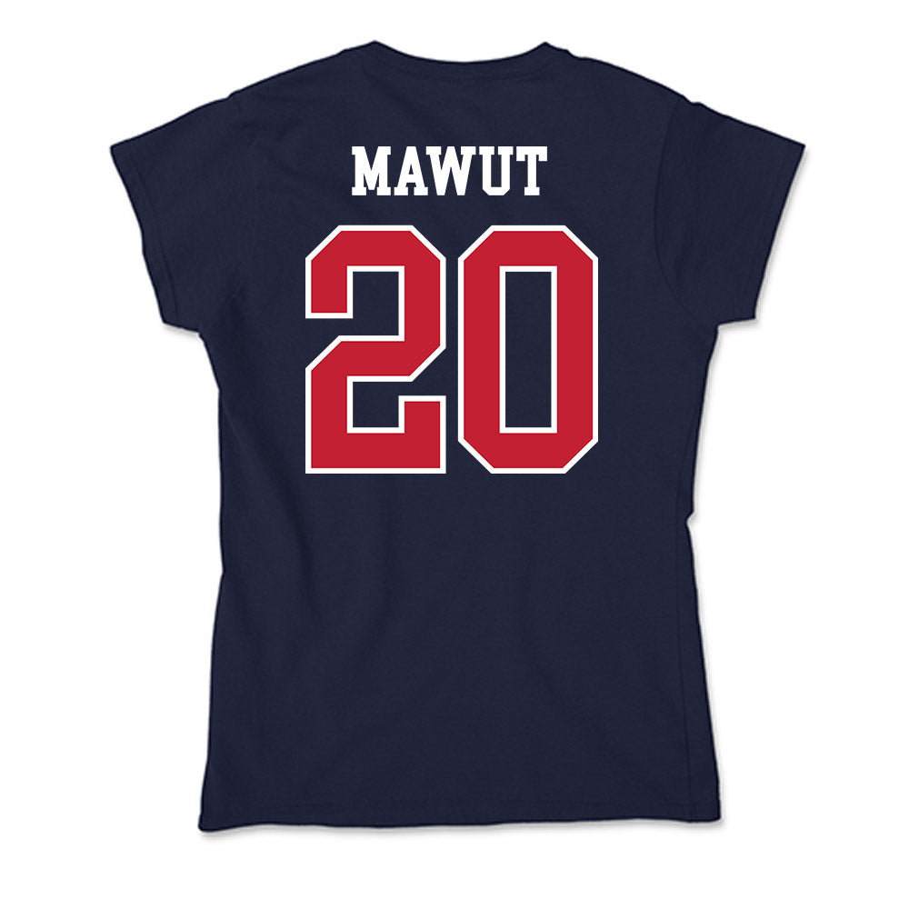 Arizona - NCAA Men's Basketball : Mabil Mawut - Classic Shersey Soft Style Women’s T-Shirt-1