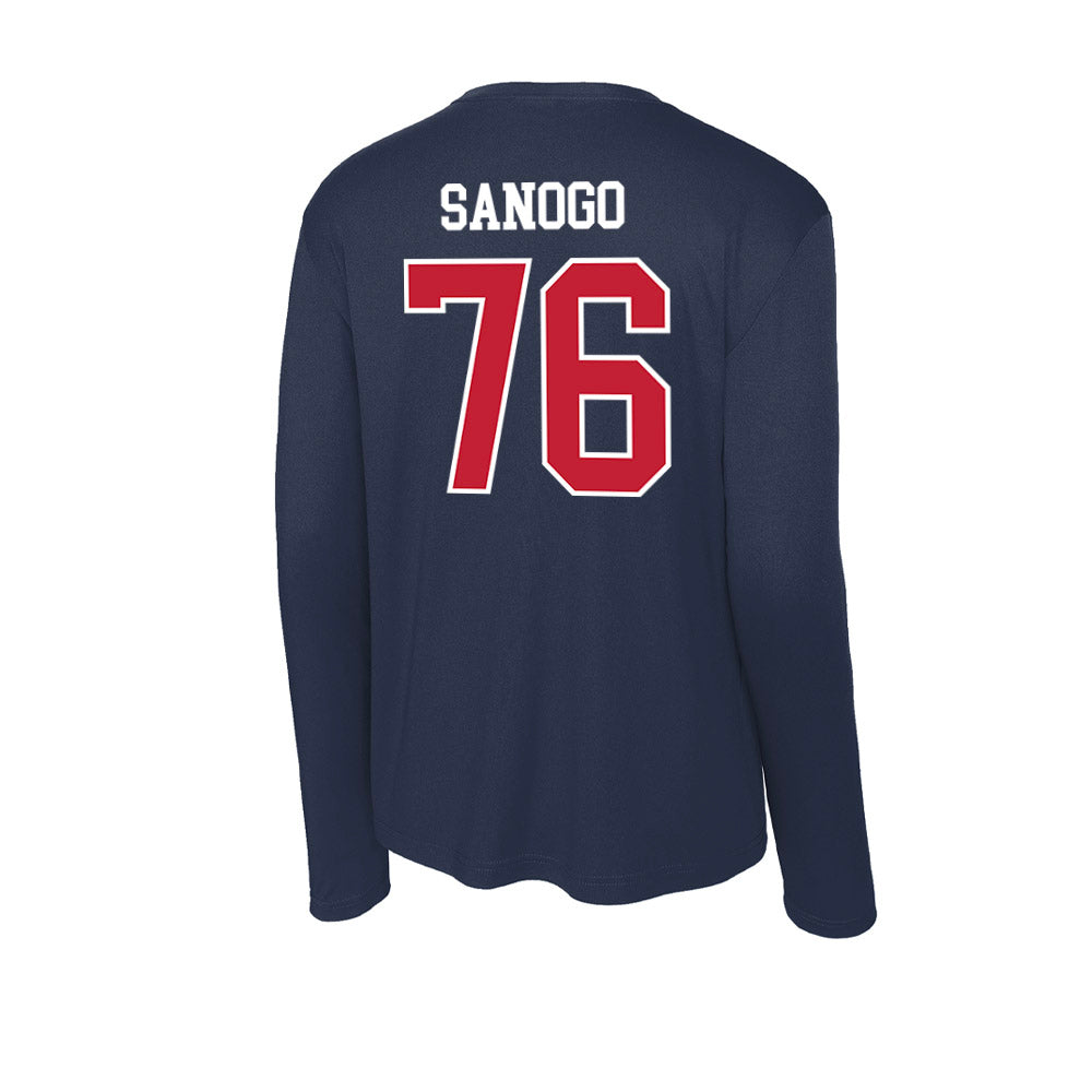 Arizona - NCAA Football : Khalil Sanogo - Classic Shersey Activewear Long Sleeve T-Shirt-1