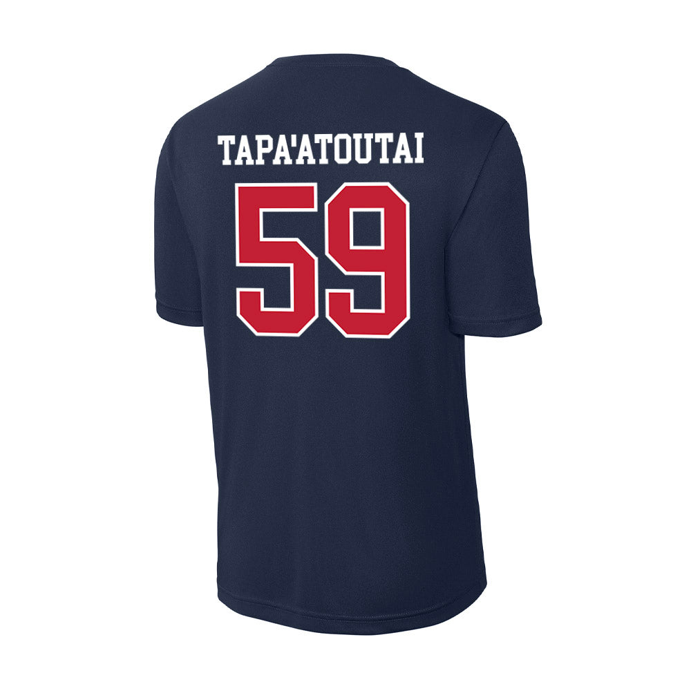 Arizona - NCAA Football : Rhino Tapa'atoutai - Classic Shersey Activewear T-Shirt-1
