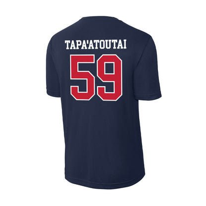 Arizona - NCAA Football : Rhino Tapa'atoutai - Classic Shersey Activewear T-Shirt-1