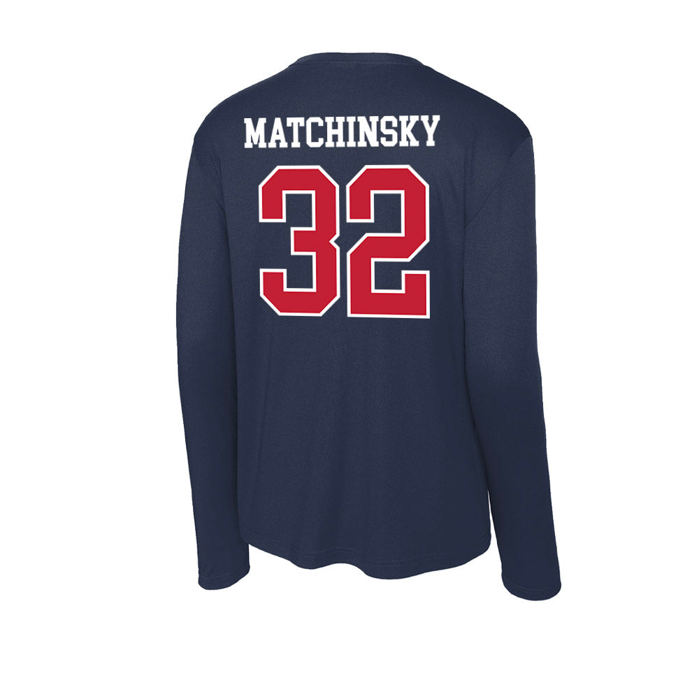 Arizona - NCAA Beach Volleyball : Holly Matchinsky - Classic Shersey Activewear Long Sleeve T-Shirt-1
