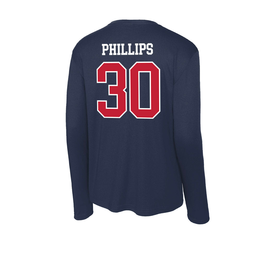 Arizona - NCAA Beach Volleyball : Kate Phillips - Classic Shersey Activewear Long Sleeve T-Shirt-1