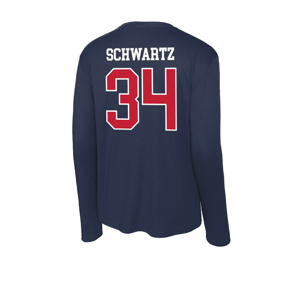 Arizona - NCAA Football : Carter Schwartz - Classic Shersey Activewear Long Sleeve T-Shirt-1