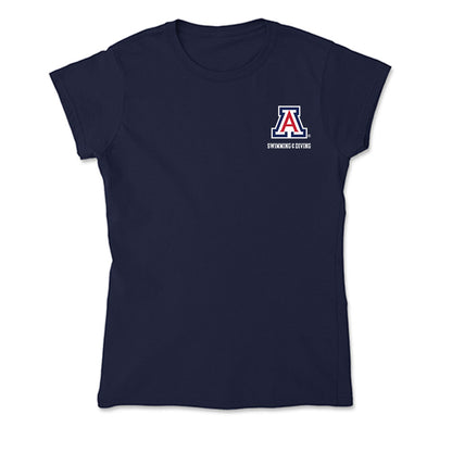 Arizona - NCAA Men's Swimming & Diving : Mitchell Oliver - Classic Shersey Soft Style Women’s T-Shirt-0