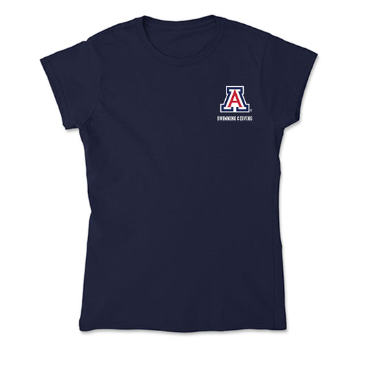 Arizona - NCAA Men's Swimming & Diving : Mitchell Oliver - Classic Shersey Soft Style Women’s T-Shirt-0