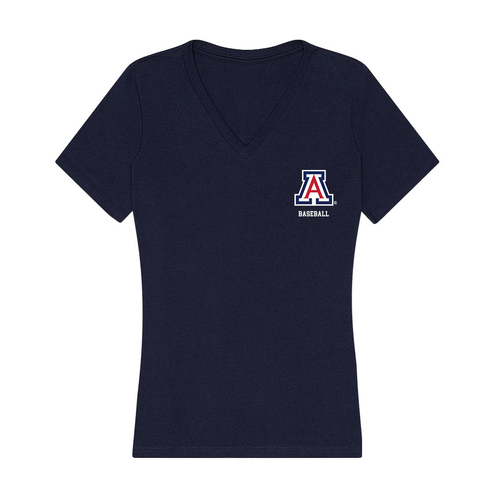 Arizona - NCAA Baseball : Mathis Meurant - Classic Shersey Women's V-Neck T-Shirt-0