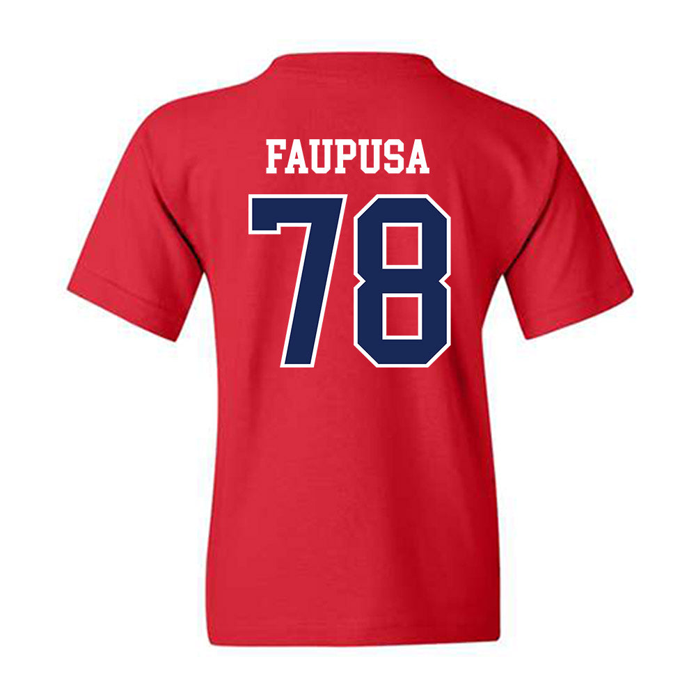 Arizona - NCAA Football : Manoah Faupusa - Classic Shersey Youth T-Shirt-1