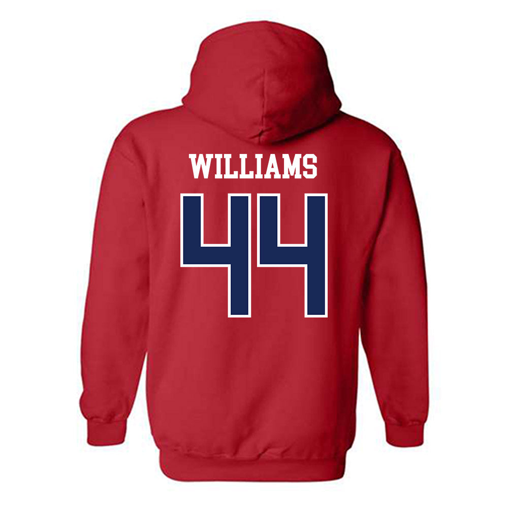 Arizona - NCAA Football : Prince Williams - Classic Shersey Hooded Sweatshirt-1