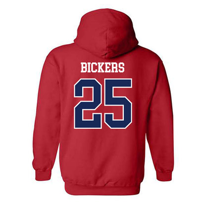 Arizona - NCAA Baseball : Tyler Bickers - Classic Shersey Hooded Sweatshirt-1